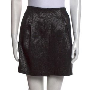 Vince. Black Glitter Accent  short Skirt size 6